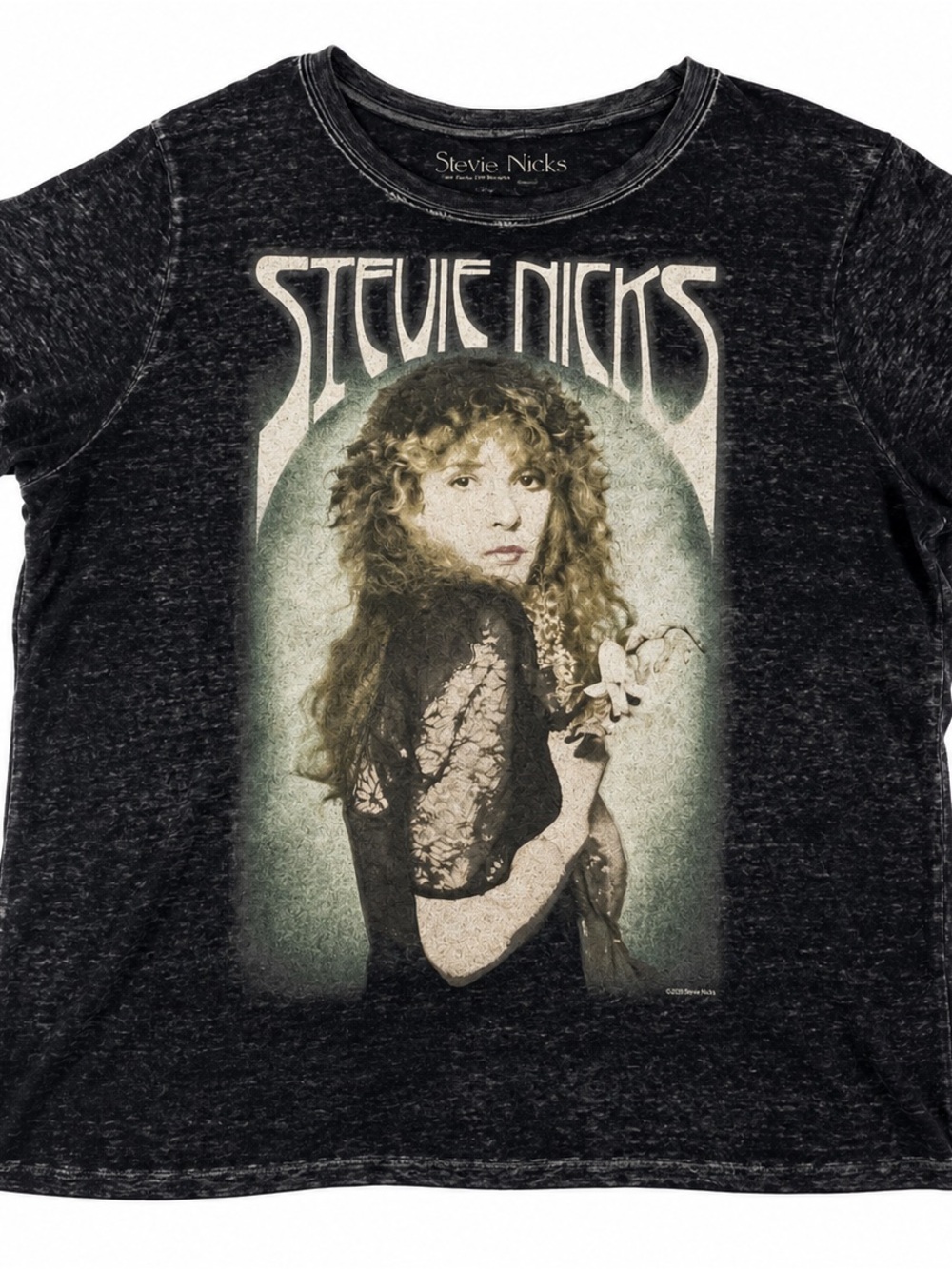 Stevie Nicks Kids Black Graphic Tee - Short Sleeve